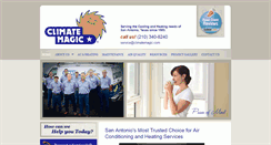 Desktop Screenshot of climatemagic.com